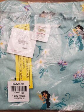 New Hanna Andersson Disney Aladdin Jasmine SJ / Pjs / Pajamas Size 100 / 4 Girls